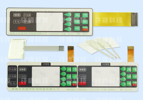 FPC線(xiàn)路薄膜開(kāi)關(guān)-醫(yī)用設(shè)備